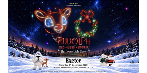 Rudolph The Red Nosed Reindeer: The Drone Light Show Exeter