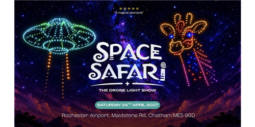 Space Safari: The Drone Light Show Kent
