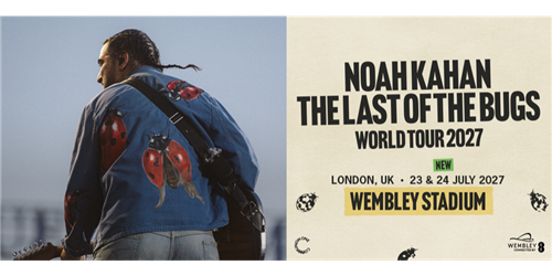 Noah Kahan The Last of the Bugs World Tour N2